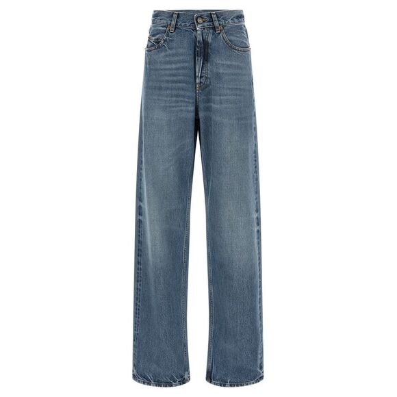 SAINT LAURENT Denim - Saint Laurent Women V-Shaped Waist Jeans